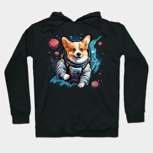 space corgi Hoodie